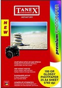Resim Tanex A4 Fotoğraf Kağıdı 180 Gr 25 Li Paket 