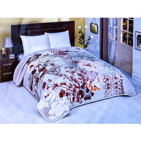 Resim Mink Battaniye Lacasa 1092 Bej Çift Kişilik 