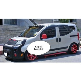 Resim Peugeot Bipper Yan Marşpiyel Takımı -- Plastik 