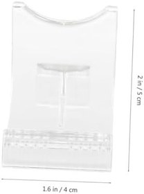 Resim TOPBATHY Ekran Standı Şövale Braketi 20 Adet Akrilik Plaka Tutucu Cep Telefonu Standı Tutucusunu Görüntülemek İçin 