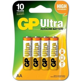 Resim Gp Ultra Lin Aa Kalem Pil 4lü 