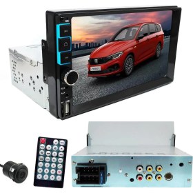 Resim Twogo 7 inç Double Teyp MP5 Oto Çalar – Mirrorlink, Bluetooth, USB/SD/AUX/FM, Geri Görüş Kameralı, 4x50W, 16GB Destekli 