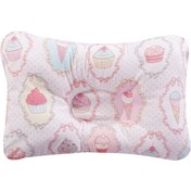 Resim Moveevo Bebek Kafa Koruyucu Yastık - Tam Pamuk, Nefes Alabilir Hafif ve Kullanıma Kolay Bebek Yastığı 