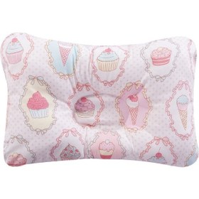 Resim Moveevo Bebek Kafa Koruyucu Yastık - Tam Pamuk, Nefes Alabilir Hafif ve Kullanıma Kolay Bebek Yastığı 