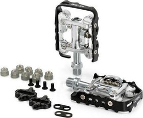 Resim PD - S02 Mtb/trekking Kilitli Pedal Gümüş - Siyah 