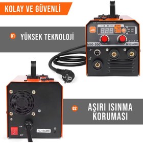 Resim Lieber German 3ın1 300 Amper Mig Tig Mma Invertör Oksijen & Gazsız Gazaltı Kaynak Makinesi 