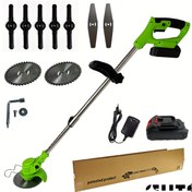 Resim Taşınabilir Lityum Elektrikli Çim Biçme Makinesi 