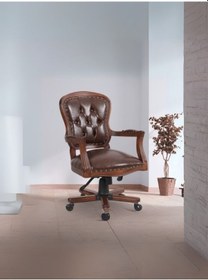 Resim Crown Makam Koltuğu Ceviz 