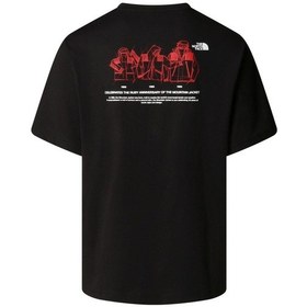 Resim The North Face U S/s Mnt Annıversary Relaxed Tişört Nf0a8dn5jk31 Siyah 