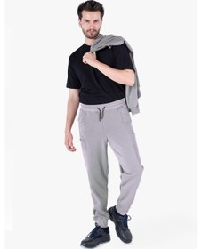 Resim Diagonel Eşofman Altı Light Gri 