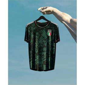 Resim Legent Lady Italya Rönesans Özel Tasarım Milli Takım Futbol Forması Yeşil Özel Forma Kumaşı 