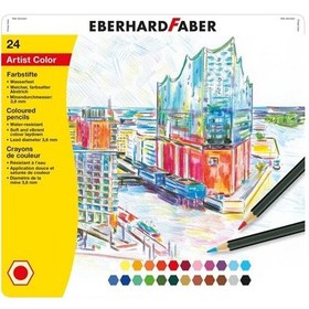 Resim Eberhard Faber Artist Color Kuru Boya Kalemi 24 Renk 516124 