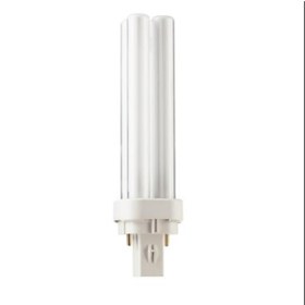 Resim Philips Master Pl-c 18w 4p 4000k Ampül (Ilık beyaz Işık, 4 Pinli) 