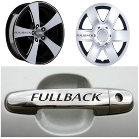 Resim Fiat Fullback Kapı Kolu Jant Sticker Yapıştırma 8 Ad 