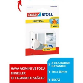 Resim Tesamoll Genel Amaçlı Kapı-zemin Arası Köpük, Beyaz, 1m X 38mm Diğer 