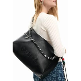 Resim Desigual Siyah Kadın Omuz Çantası 26SAXP662000 