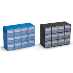 Resim AyrStore Portbag PH03 Hobby Çekmece Seti Mavi 