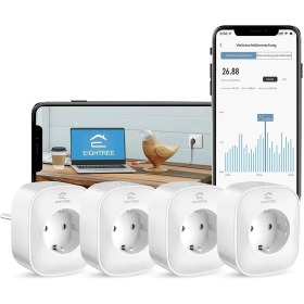 Resim Wi-Fi Akıllı Priz, 16A, Alexa ve Google Home Uyumlu 