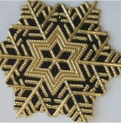 Resim Armada Ütüyle Yapışabilen Simli Kartanesi Hotfix ( 4,5 cm * 4,5 cm ) 