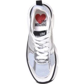 Resim Love Moschino Gümüş Kadın Sneaker JA15246G1N90A 