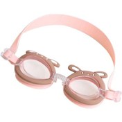 Resim Homyl Çocuk Yüzme Gözlüğü Ayarlanabilir Profesyonel Hafif Pembe 