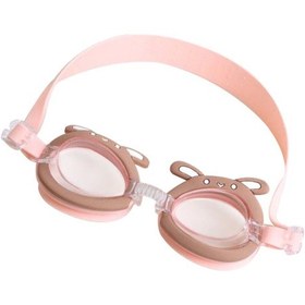 Resim Homyl Çocuk Yüzme Gözlüğü Ayarlanabilir Profesyonel Hafif Pembe 