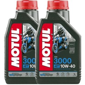 Resim Motul 3000 10W-40 4T Mineral Motosiklet Motor Yağı 2 x 1 L 