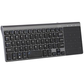 Resim Rogfer Mc Saite 41ag Kablosuz Mouse + Klavye Seti - Siyah Optik 