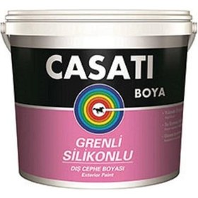 Resim Casati Grenli Silikonlu Dış Cephe Boyası 25 Kg C756 Araz 
