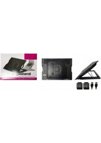 Resim Platoon PL-9951 Tek Fanlı 9" - 17" Notebook Soğutucu 