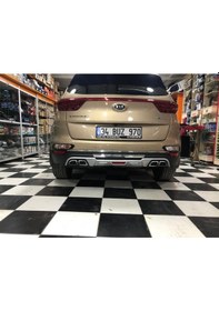 Resim Kia Sportage Ön Arka Difüzör Tampon Koruma 2018 - 2019-2020 