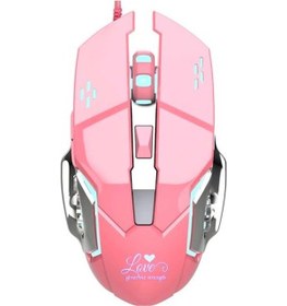 Resim Hxsj X500 3200 DPI Sessiz Oyuncu Mouse 