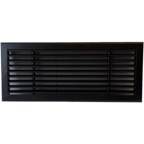 Resim Genel Markalar TİME Lineer Şömine SİYAH Menfezi 50 X 15 Cm 