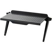 Resim Ally Portatif Katlanabilir Laptop Monitor TV Üstü Stand Tutucu Siyah 