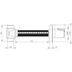 Resim Monavit BT7010 - 20BR Ankastre Stop Valf Bronz Ara Kesme Vanası Bronz 