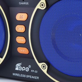 Resim Fepe FP-33 Telefon Standlı Bluetooth Hoparlör Çok Renkli 