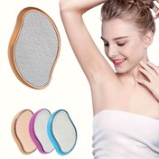 Resim 1 Adet Unisex & Nano Cam Peeling Fırçası - Ağrısız Ölü Hücre Temizleme, Yeniden Kullanılabilir Manuel Vücut Ovma Aparatı, 3 Renk Seçeneği (Pembe/Mavi/Mor), Rahat Tutuşlu Tasarım, Pürüzsüz ve Esnek Sap 
