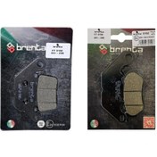 Resim Brenta Yamaha N-max 125 Ön ve Arka Fren Balata Takım Brenta BR34 
