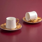 Resim Jumbo World 2 Kişilik Kahve Fincan Takımı 