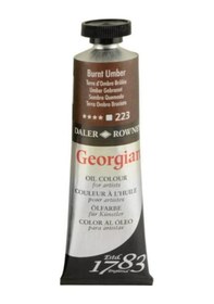 Resim Daler Rowney Georgian Burnt Umber 38 ML Yağlı Boya 223 