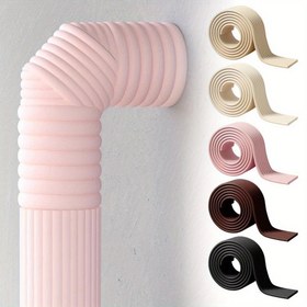 Resim 2m x 8cm Kendinden yapışkanlı Su Geçirmez Ses Geçirmez Boru Anti-dondurma Yalıtım Dekoratif Bant, Kış Anti-dondurma Açık Boru Yalıtım Malzemesi Servis Boru Yalıtımı, Banyo Mutfak Kanalizasyon için Uygun, Beyaz Siyah Gri Pembe 