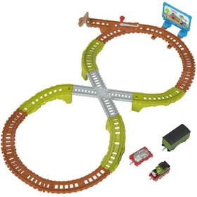 Resim Thomas ve Arkadaşları Tren Seti Sür-Bırak HGY82-JCY74 