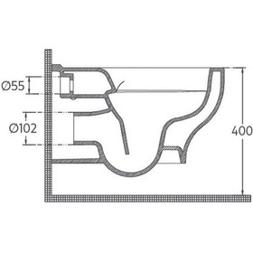 Resim Isvea Soluzione Xl Compact Rimless Asma Klozet 