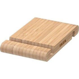 Resim Ikea Bergenes Bambu 8X13 Cm Cep Telefonu - Tablet Standı Tutucu 