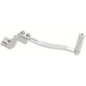 Resim Hightower Gümüş 12mm Ayarlanabilir Katlanır Vites Pedalı 50cc-160cc Atv Motosiklet 