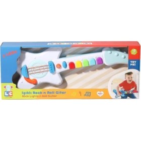 Resim LC-30986 Işıklı Roc N Roll Gitar 