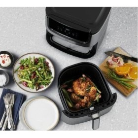 Resim Electrolux 8 Programlı Sıcak Hava Fritözü 7 L Sepet Kapasiteli 5.4 L Kızartma Kapasitesi ile Hızlı Pişirme 