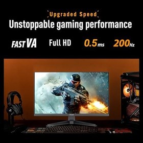 Resim ASUS TUF GAMING VG257Q5A 24.5″ 200Hz 0.5ms Gaming AI ELMB Full HD Fast VA Gaming (Oyuncu) Monitör 