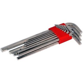 Resim İzeltaş Allen Anahtar Takımı Altı Köşe Uzun Boy 12'Li N11.12677 