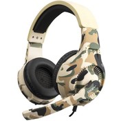 Resim Snopy SN-8800 GAMETIME Kamuflaj Desenli PC 3,5M PS4-XBOX-Mobile Gaming Oyuncu Mikrofonlu Kulaklık 